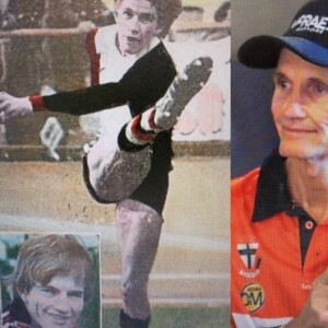 Terry Burgess a local footy legend.