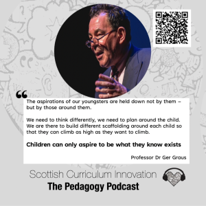 Episode 8 - The Pedagogy Podcast - Bex Ewart in conversation with Professor Dr Ger Graus