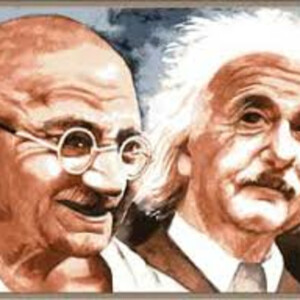 Gandhi and Einstein: Two great minds with shared values