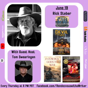#140 Guest Host Tom Swearingen with Guest Author Rick Steber
