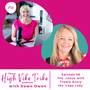 Episode 58 - The convo with Trudie Avery, the Logo Lady