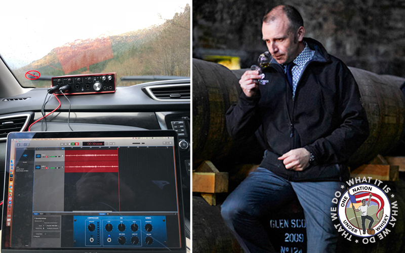 Ep. 26 Driving to Campbeltown to select a cask with Iain McAlister of Glen Scotia