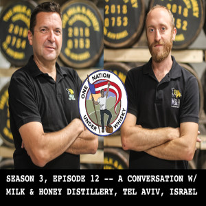 Season 3, Ep 12 -- Milk & Honey Distillery - a conversation with Tal and Tomer 
