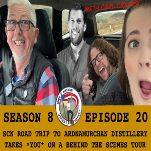 Season 8 Ep 20 -- On the road to Ardnamurchan for a behind the scenes tour with Carl Crafts!