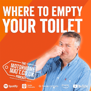 Where should you empty your motorhome toilet waste?