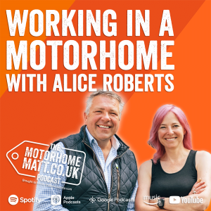 Working in a motorhome: With Alice Roberts