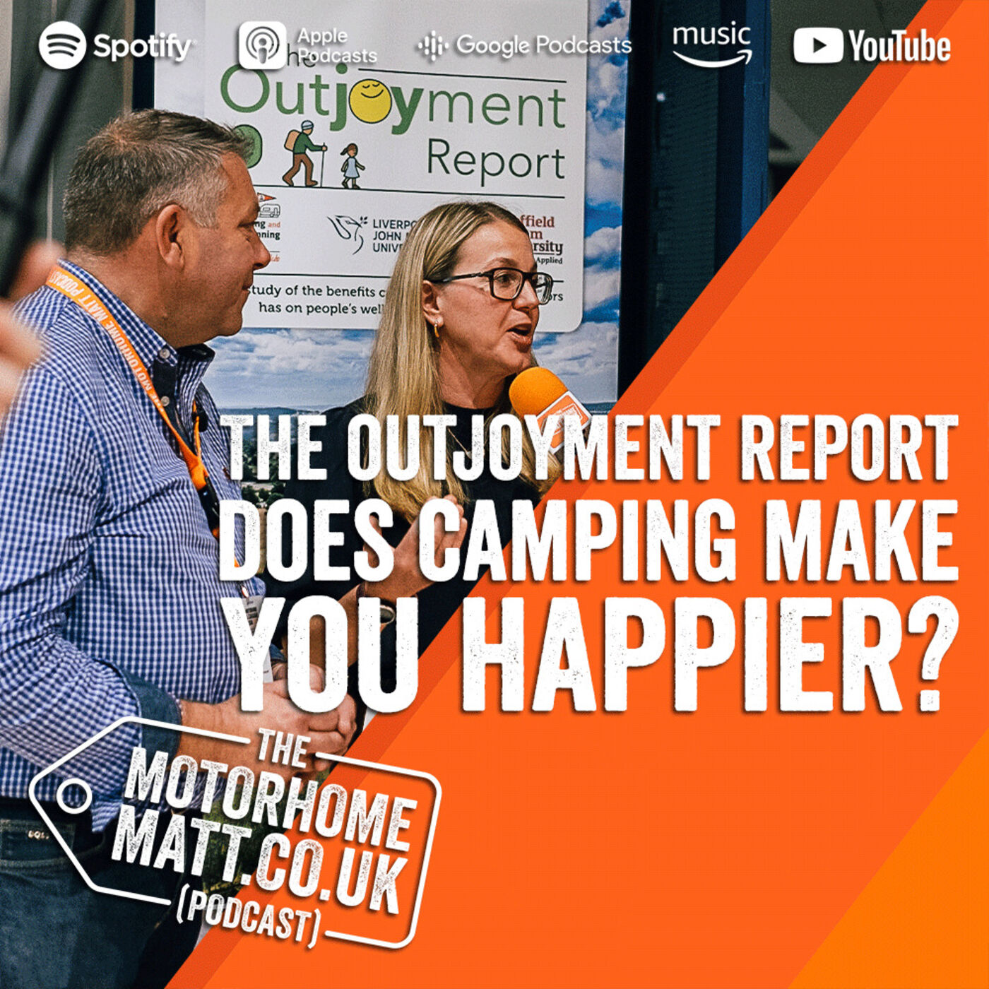 cover of episode The Outjoyment Report: Does camping make you happier?