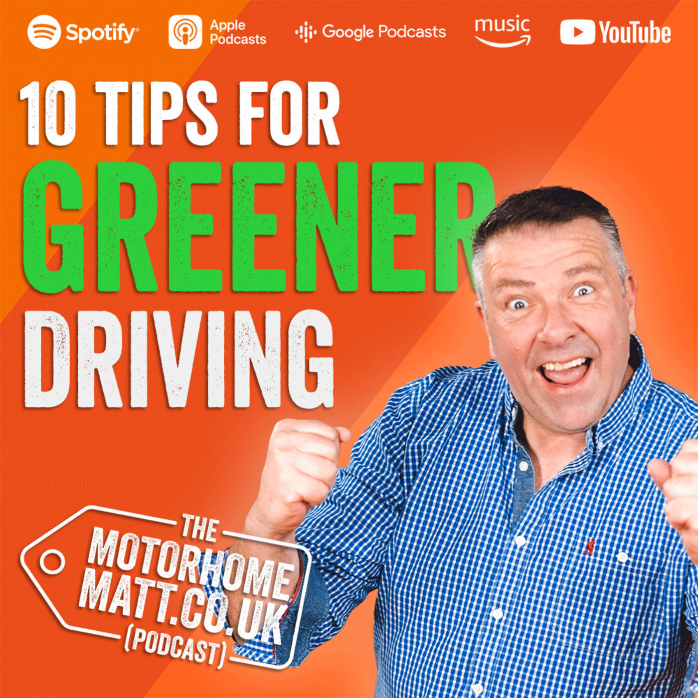 cover of episode 10 tips for greener driving