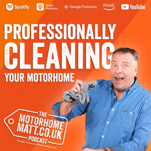 Professionally cleaning your motorhome