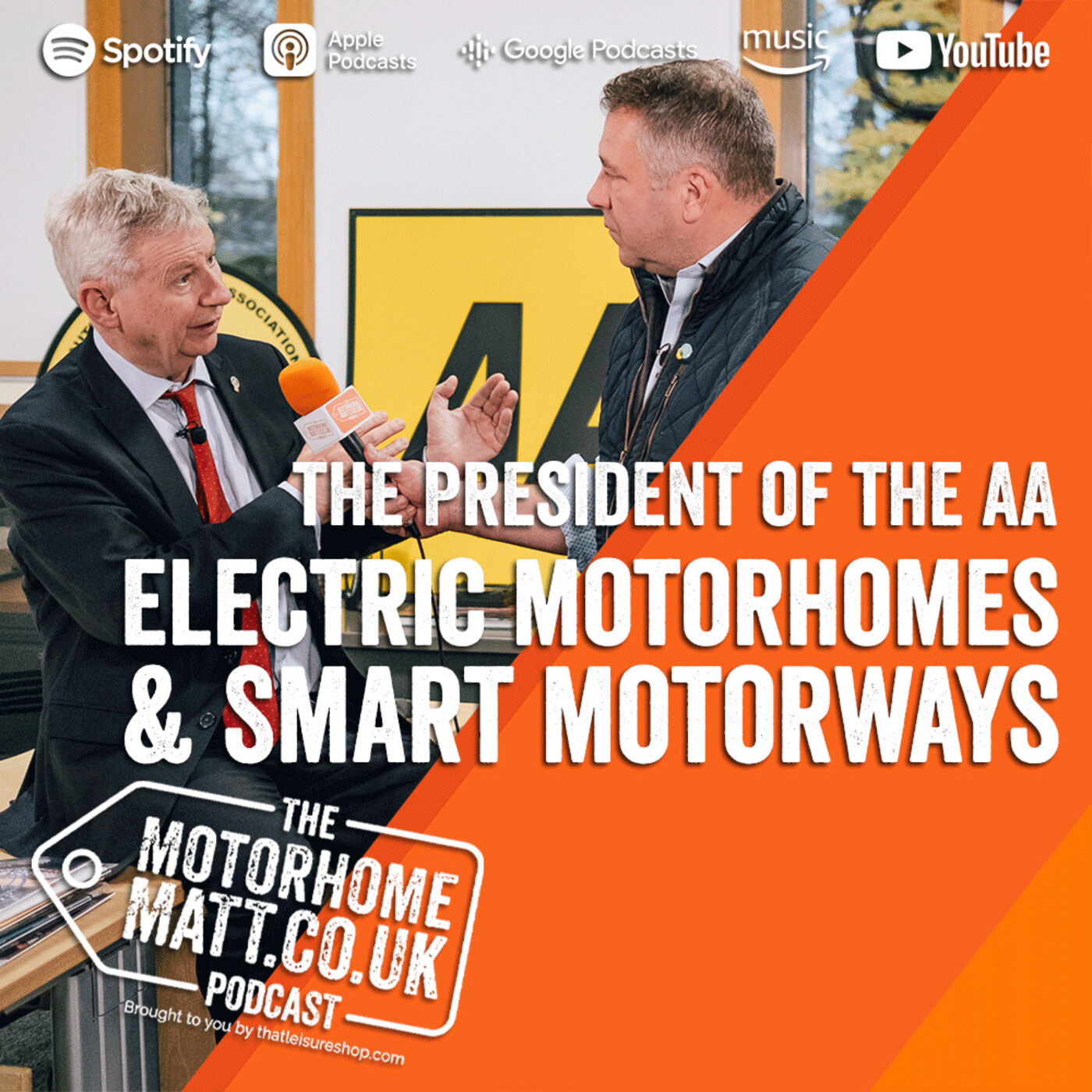 cover of episode Electric motorhomes and smart motorways with The AA