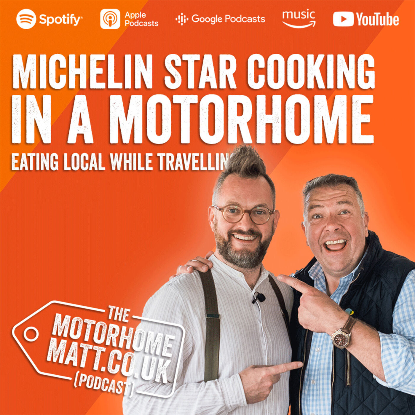 cover of episode Michelin Star cooking in a motorhome: Eating local while travelling