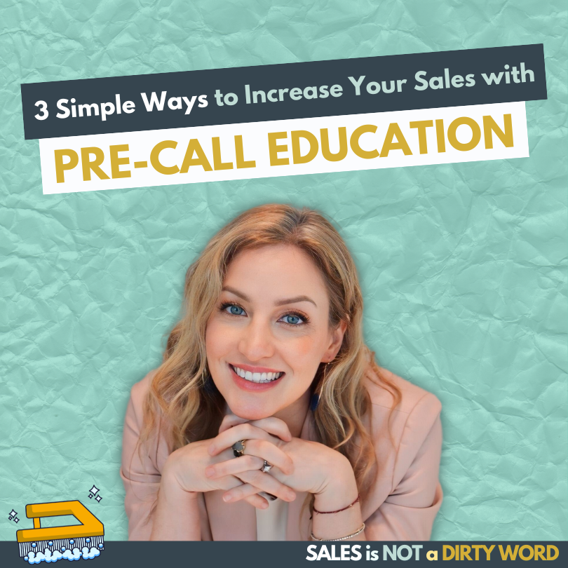 Sales is NOT a Dirty Word