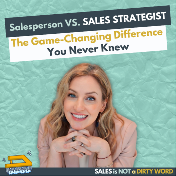 Sales is NOT a Dirty Word