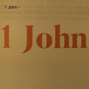 1 John - Loving One Another Well