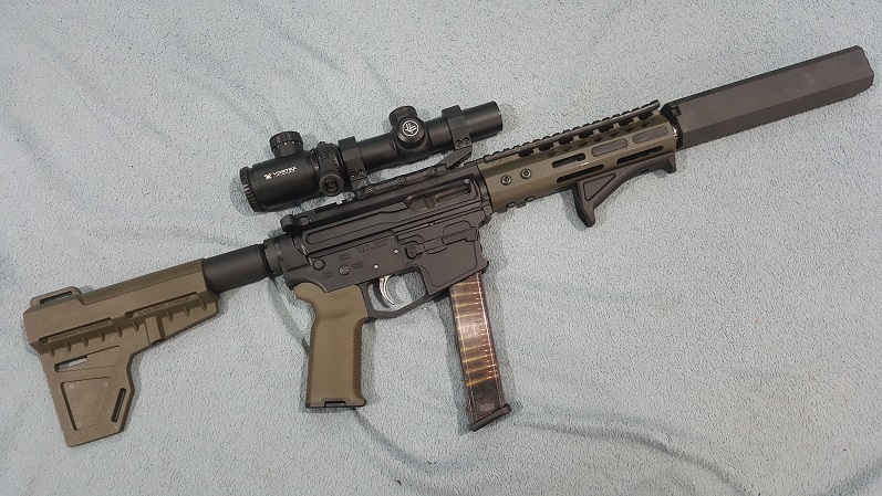 9mm AR Pistol Upper Parts For Sale. 