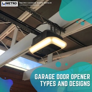 Garage Door Opener Types and Designs