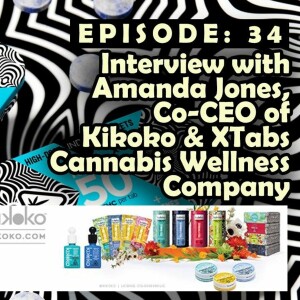 Episode 34- Interview with Amanda Jones, Co-CEO of Kikoko & XTabs Cannabis Wellness Company