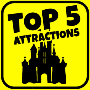 Top 5 Magic Kingdom Attractions - ep 140