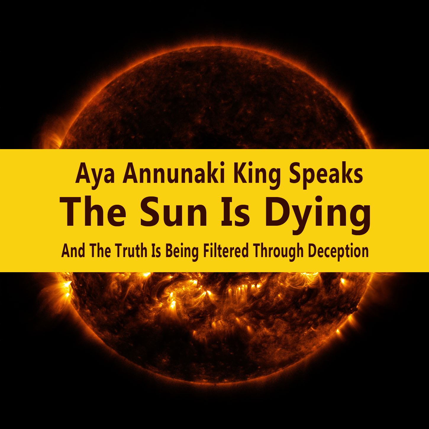 The Sun Dying