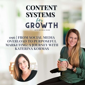 096 | From Social Media Overload to Purposeful Marketing: A Journey with Katerina Kormas