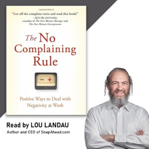 Book 11. Day 1. The No Complaining Rule