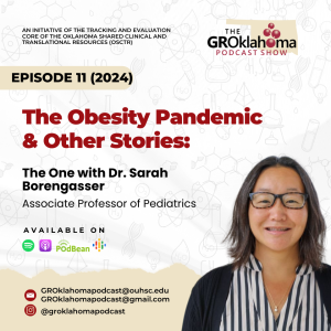 The GROklahoma Podcast Show | The Obesity Pandemic & Other Stories – The One with Dr. Sarah Borengasser: Episode 11 (2024)