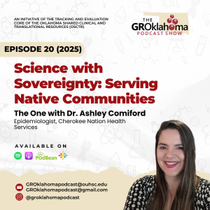 The GROklahoma Podcast Show | Science with Sovereignty: Serving Native Communities – The One with Dr. Ashley Comiford: Episode 20 (2025)