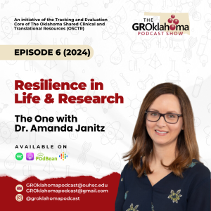 The GROklahoma Podcast Show | Resilience in Life & Research – The One with Dr. Amanda Janitz: Episode 6 (2024)
