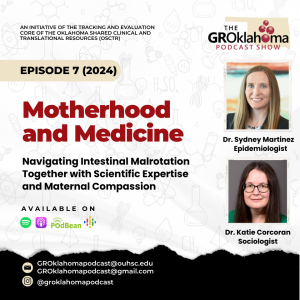 The GROklahoma Podcast Show | Navigating Intestinal Malrotation Together with Scientific Expertise and Maternal Compassion – The One with Dr. Martinez and Dr. Corcoran: Episode 7 (2024)