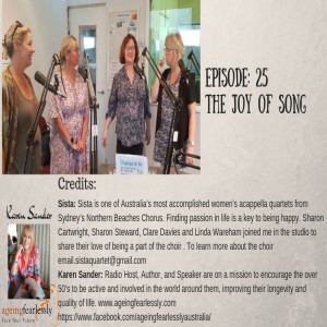 Episode 25 The Joy of Song-The Sista Quartet