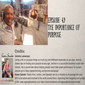 Episode 49 The Importance of Purpose