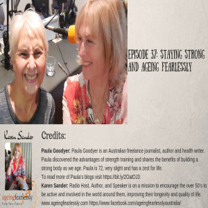 Episode 37 Staying Strong and Ageing Fearlessly