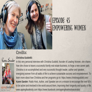 Episode 45 Empowering Women with Christina Guidotti