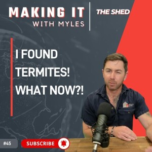 Ep 45 - 'The Shed' I Found Termites! What Now?!