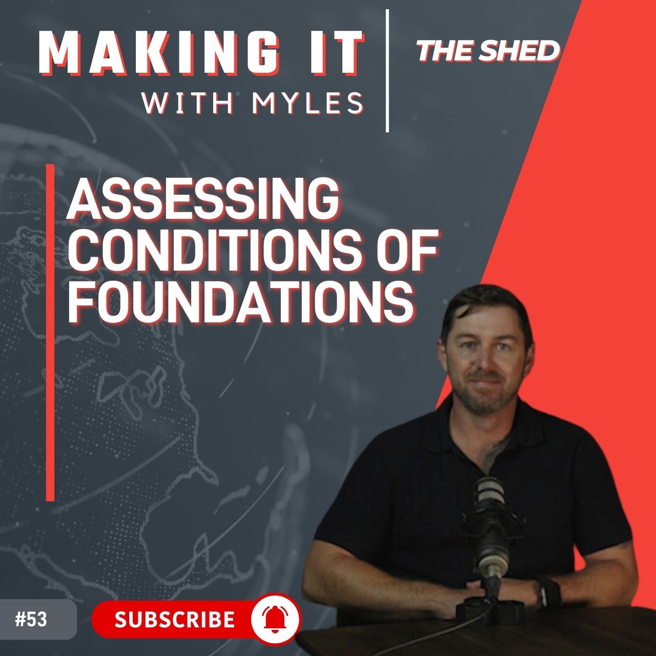 Ep 53 - 'The Shed' Assesing Conditons of Foundations