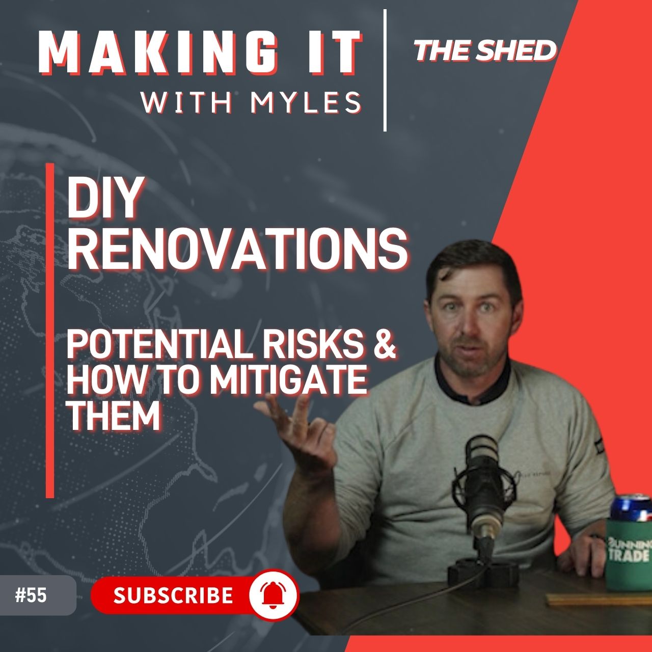 Ep 55 - 'The Shed' DIY Reno's