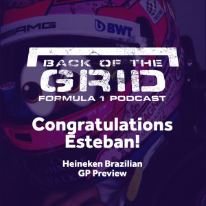 2018 Brazilian GP Preview - Congratulations Esteban