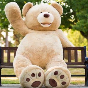 A Giant Teddy Bear is an Ideal Present For Loved Ones