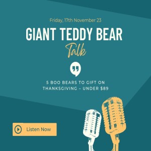 5 Boo Bears To Gift On Thanksgiving – Under $89
