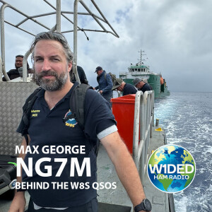 Behind the Scene at W8S Swains Island DXpedition: Max George NG7M