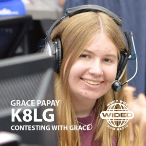 Contesting with Grace: Grace Papay K8LG