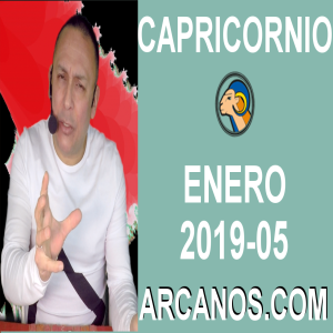 HOROSCOPO CAPRICORNIO-Semana 2019-05-Del 27 de enero al 2 de febrero de 2019-ARCANOS.COM
