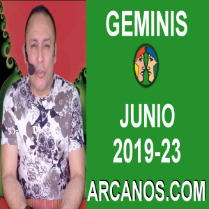 HOROSCOPO GEMINIS - Semana 2019-23 Del 2 al 8 de junio de 2019 - ARCANOS.COM