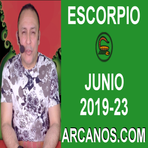 HOROSCOPO ESCORPIO - Semana 2019-23 Del 2 al 8 de junio de 2019 - ARCANOS.COM