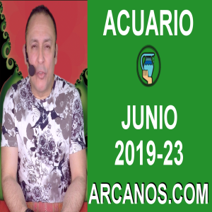 HOROSCOPO ACUARIO - Semana 2019-23 Del 2 al 8 de junio de 2019 - ARCANOS.COM