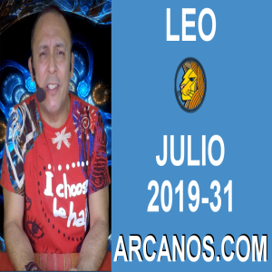 HOROSCOPO LEO - Semana 2019-31 Del 28 de julio al 3 de agosto de 2019 - ARCANOS.COM