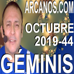 GEMINIS OCTUBRE 2019 ARCANOS.COM - Horóscopo 27 de octubre al 2 de noviembre de 2019 - Semana 44