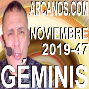 GEMINIS NOVIEMBRE 2019 ARCANOS.COM - Horóscopo 17 al 23 de noviembre de 2019 - Semana 47