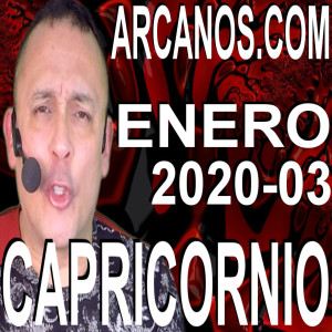 CAPRICORNIO ENERO 2020 ARCANOS.COM - Horóscopo 12 al 18 de enero de 2020 - Semana 03