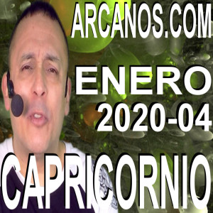 CAPRICORNIO ENERO 2020 ARCANOS.COM - Horóscopo 19 al 25 de enero de 2020 - Semana 04